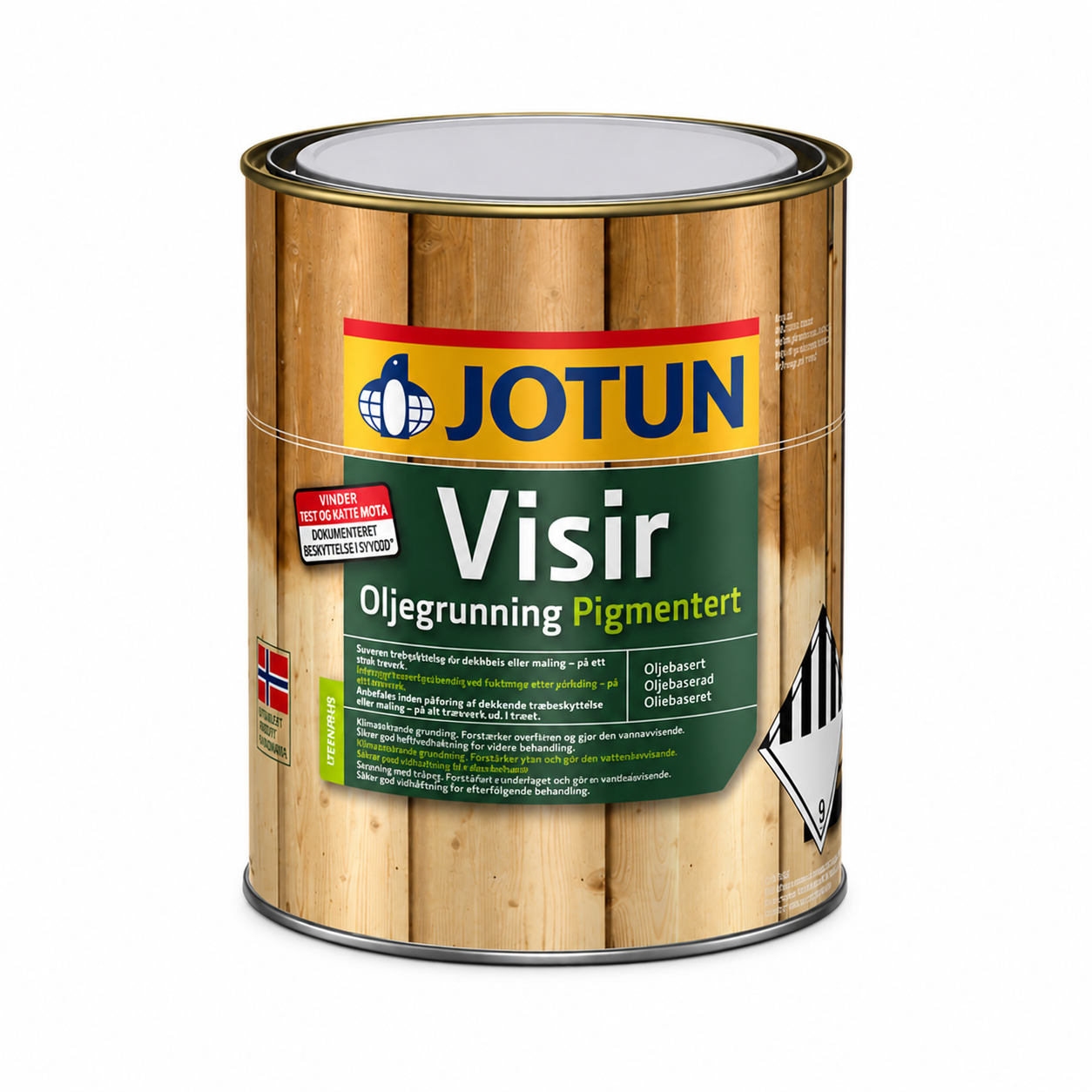 Jotun Visir Oljegrunning Klar – Diepwerkende Transparante Houtprimer voor Optimale Hechting